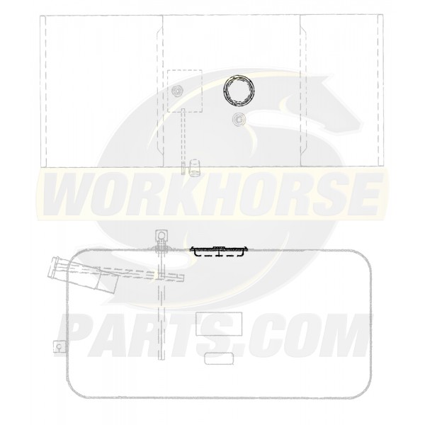 W8005345  -  Fuel Tank Snap Ring  (0.5 Inch) 